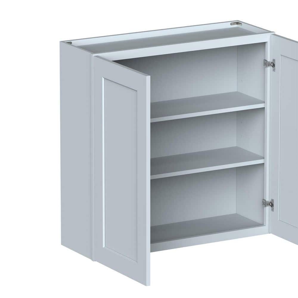 36in W x 12in D x 36in H Ready to Assemble Wall Kitchen Cabinet in Dove Gray with Soft-Close Mechanism price history on PriceWatchPro