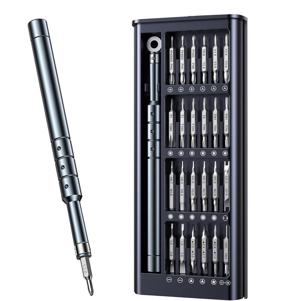 52-in-1 Precision Screwdriver Set Mini Repair Tool Kit with 24-Double-End Bits for Electronics and Gadgets Gift price history on PriceWatchPro