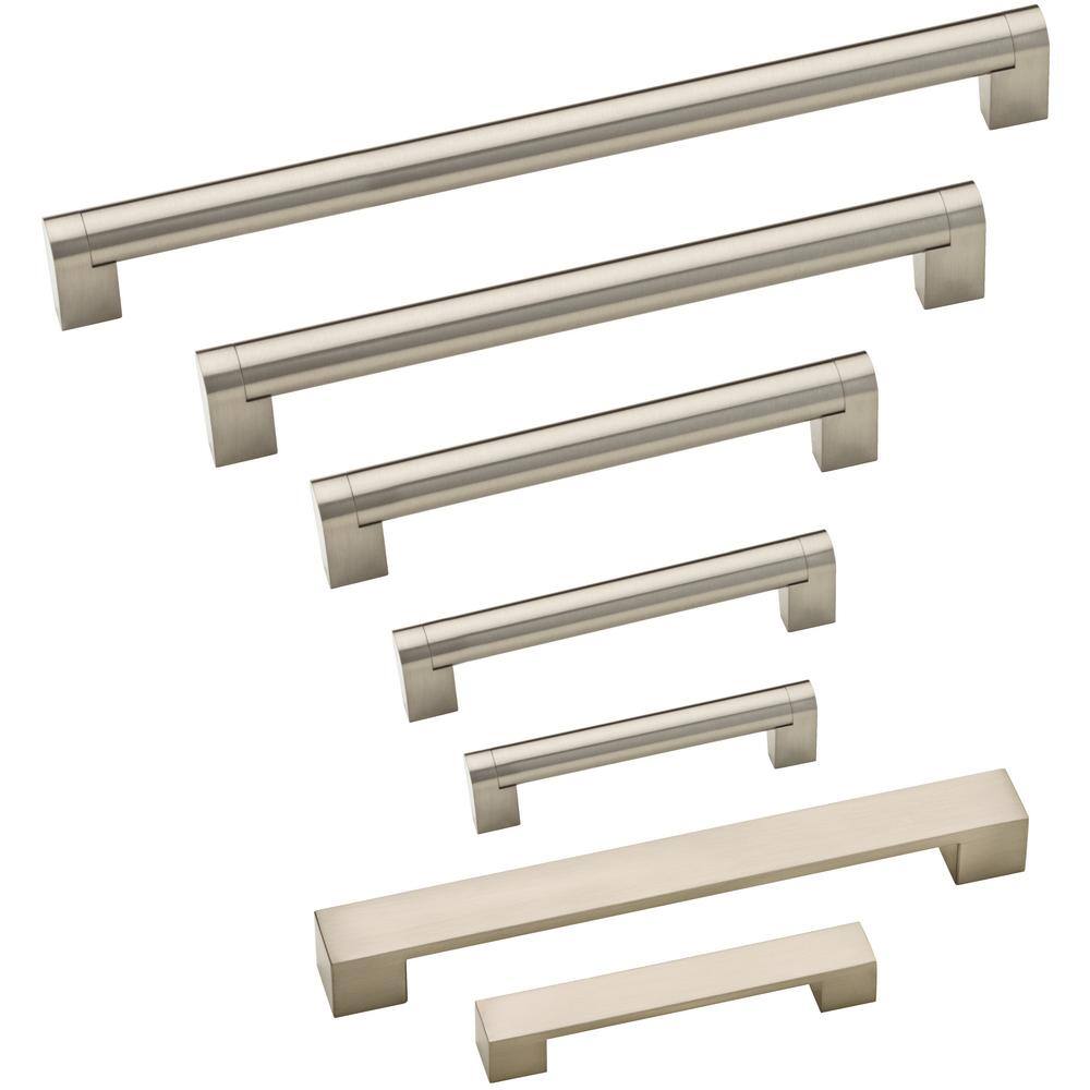 Stratford 7 9/16" Stainless Steel Modern Bar Pull