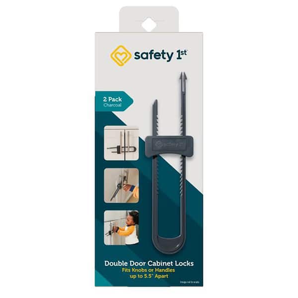 Double Door Decor Slide Lock (2-Pack)