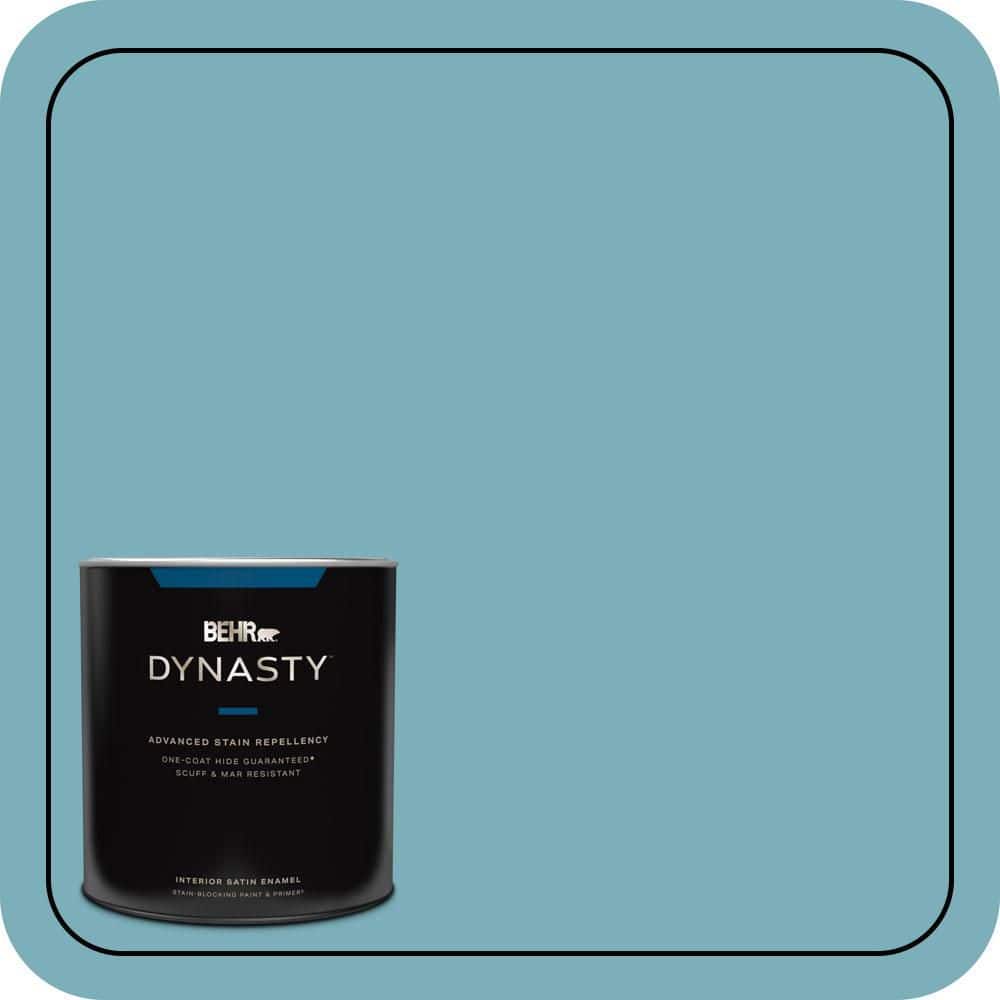 1 qt. #520F-4 November Skies Satin Enamel Interior Stain-Blocking Paint & Primer price history on PriceWatchPro