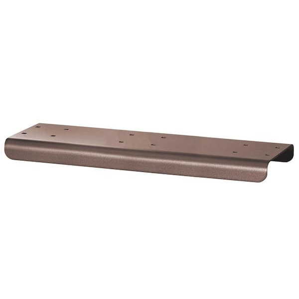 Salsbury Industries 3-Wide Spreader for Rural Mailbox in Bronze