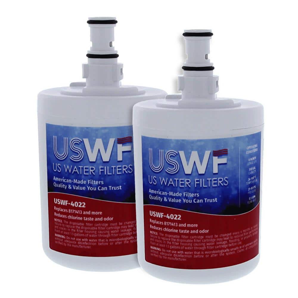 ReplacementBrand 8171413 Comparable Refrigerator Water Filter (2-Pack)  RB_W3_2_PACK - The Home Depot