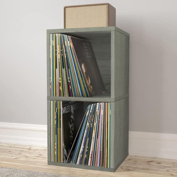 Wood Vinyl Record Shelf Wall Mount Vinyl Holder Wall Elegant Album