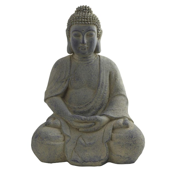 Architecture Agriculture Nutrition Nearly Natural Indoor/Outdoor Buddha Statue 4984 - The Home Depot
