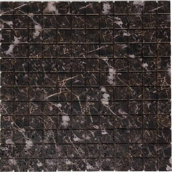 Instant Mosaic Peel and Stick Stone Wall Tile - 3 in. x 6 in. Tile Sample
