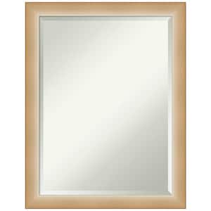 Eva 21 in. x 27 in. Modern Rectangle Framed Ombre Gold Wall Mirror