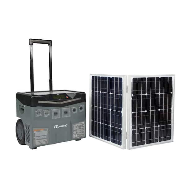 PowerG 12-Volt/1800-Watt Solar Mobility Generator
