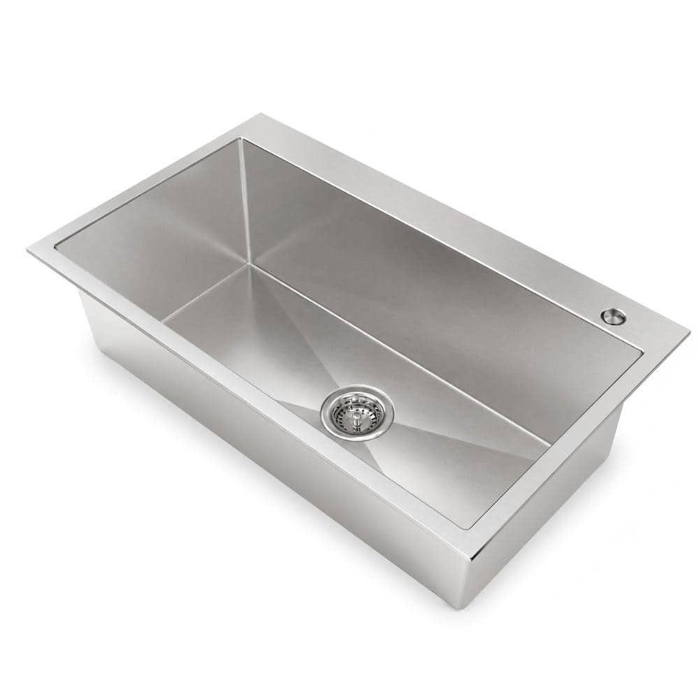 32 inch x 19 inch Stainless Steel Single Bowl Kitchen Sink price history on PriceWatchPro