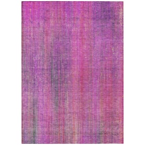 Chantille ACN552 Lilac 10 ft. x 14 ft. Machine Washable Indoor/Outdoor Geometric Area Rug