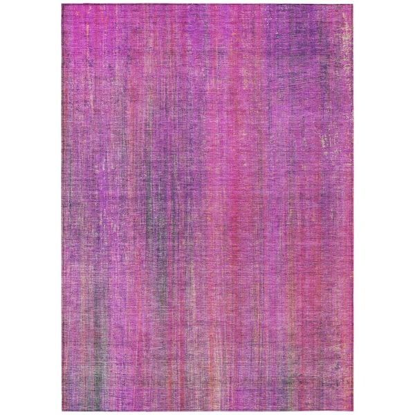 Addison Rugs Chantille ACN552 Lilac 9 ft. x 12 ft. Machine Washable Indoor/Outdoor Geometric Area Rug