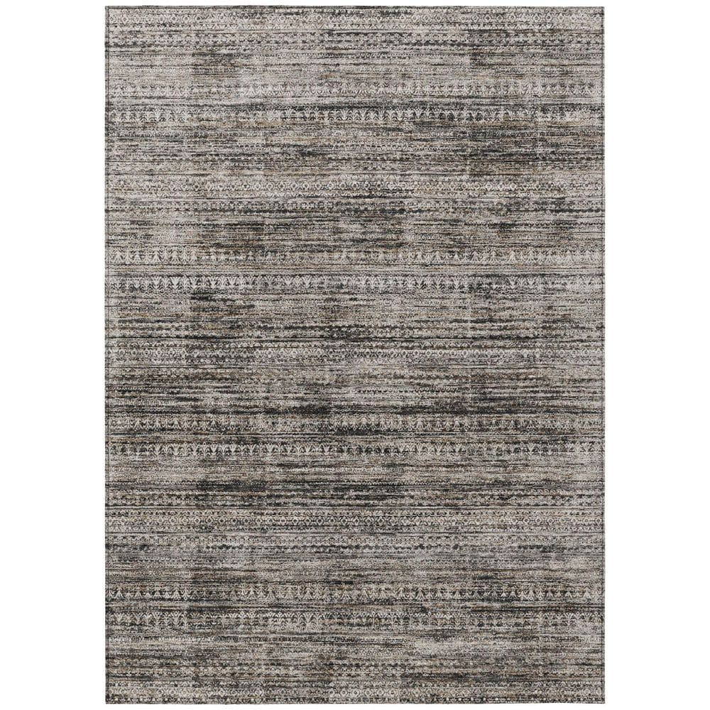 Chantille Machine Washable Indoor/Outdoor Abstract ACN1971 Taupe 3 ft. x 5 ft. Area Rug price history on PriceWatchPro