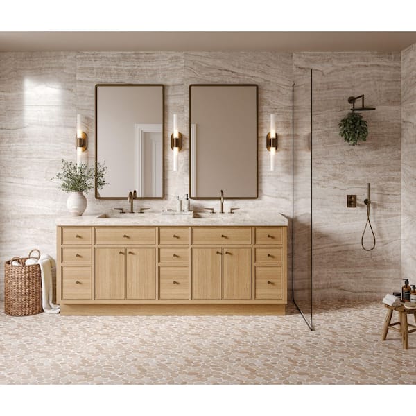 Magnifica Era Luxury 24 in. x 48 in. Satin Porcelain Field Tile in Taj Mahal (15.5 sq. ft./Case)