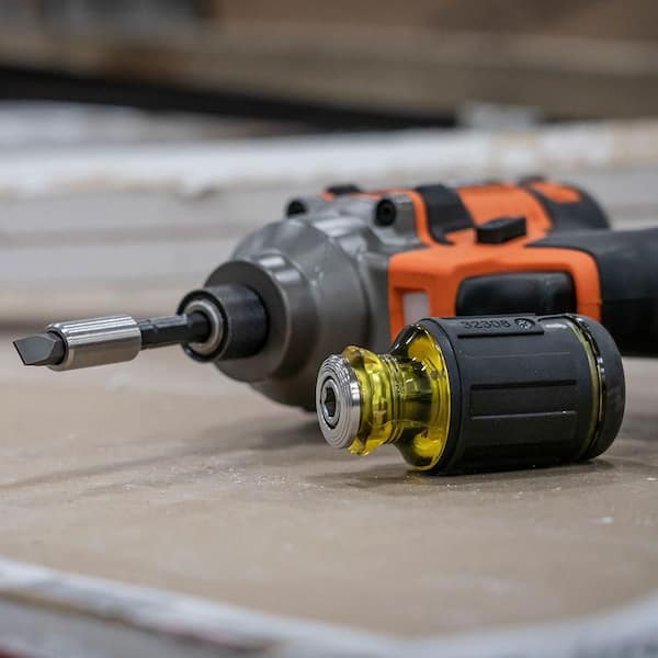 Klein Tools - 8-in-1 Multi-Bit Adjustable Length Stubby Screwdriver