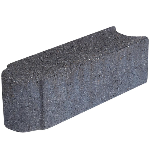 Edgestone 12 in. x 3.5 in. x 3.5 in. Charcoal Concrete Edger (288-Pieces/282 sq. ft./Pallet)