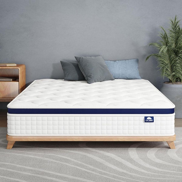 Full Size Medium Hybrid Memory Foam 12 in. Bed-in-a-Box Mattress