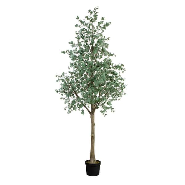Nearly Natural 13 ft. Artificial Eucalyptus Tree