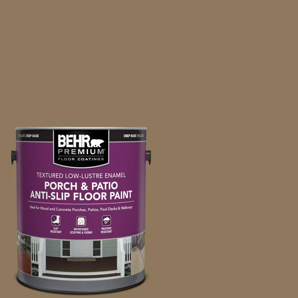 1 gal. #N300-6 Archaeological Site Textured Low-Lustre Enamel Interior/Exterior Porch and Patio Anti-Slip Floor Paint price history on PriceWatchPro