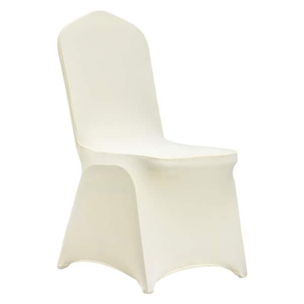 30 Piece Flat-Front Chair Covers Polyester Spandex Chair Cover Stretch Slipcovers Universal Fitted Slipcovers