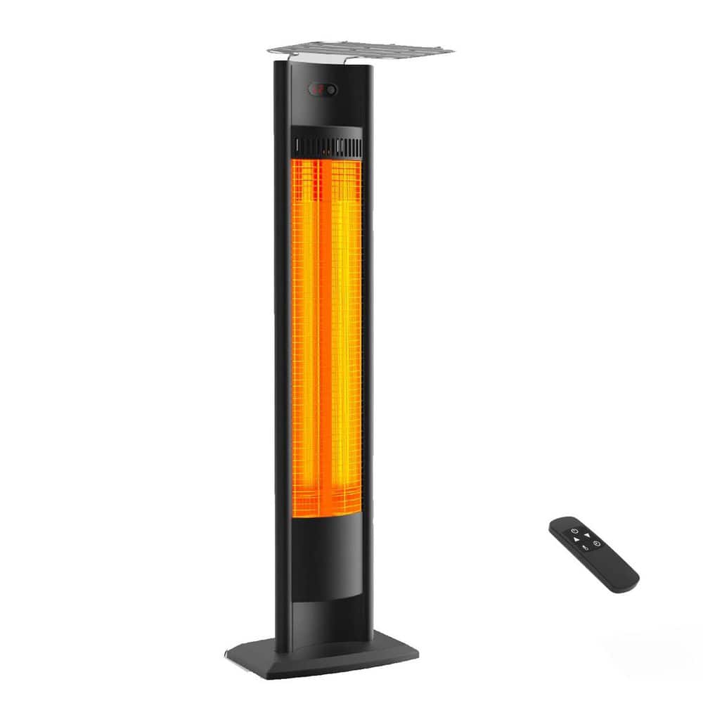 1500W Indoor/Outdoor Electric Patio Heater, Aluminum Infrared Radiant Heater w Remote, Timer, Tip-over Protection price history on PriceWatchPro