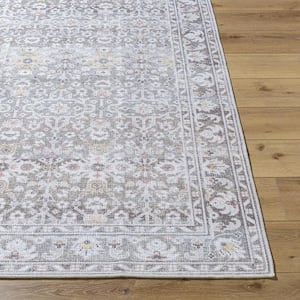 Our PNW Home Rainier Medium Gray Traditional 3 ft. x 5 ft. Indoor Area Rug