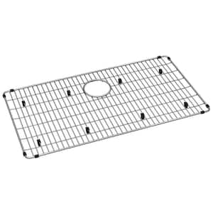28.25 in. x 15.25 in. Bottom Grid for Kitchen Sink in Stainless Steel