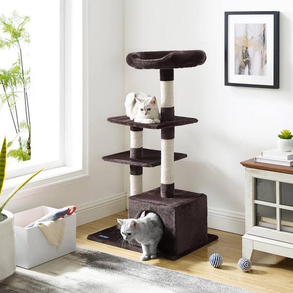 Sam's Pets - Randolph 43 in. Brown Cat Tree