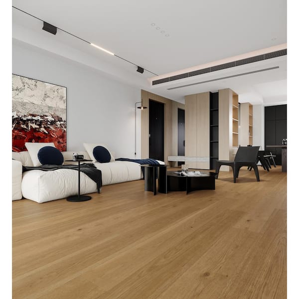 Take Home Sample - Honey Comb Hickory Water Resistant Engineered Hardwood Flooring