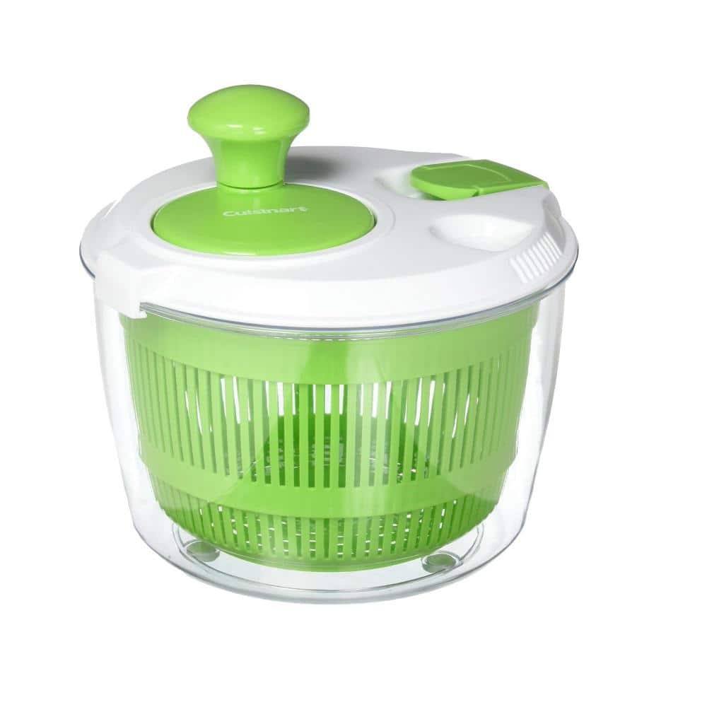 Aoibox 6.2 qt. Large Good Grip Glass Salad Spinner SNPH002IN421