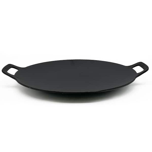 Cast Iron Griddle Grill Pan, for Stove Tops and BBQ Cooking, for Indoor Cooking and Outdoor Grill Prep