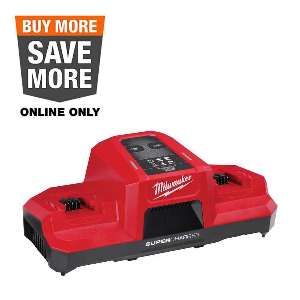 Milwaukee M18 18V Dual Bay Simultaneous Super Charger 48-59-1815
