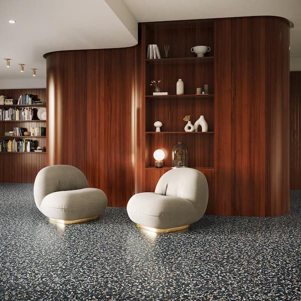 Ivy Hill Tile Terra Italia Cava Notte 23.62 in. x 23.62 in. Honed