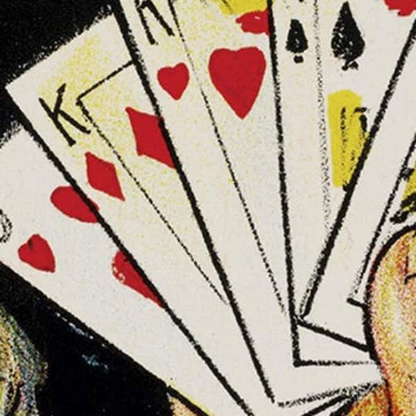 希少 激レア 50sヴィンテージ マジック通貨 ポスター ペーパーアート スカル HomeRoots Market Vintage 1922 Carter Vintage Magic Poster Wooden