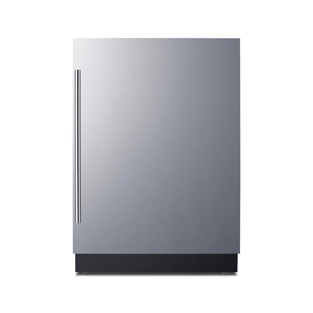 23.38 in. 3.2 cu. ft. Refrigerator-Freezer in Stainless Steel with Icemaker price history on PriceWatchPro