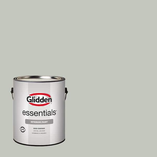 Glidden Essentials 1 gal. PPG1033-3 Silent Storm Eggshell Interior Paint
