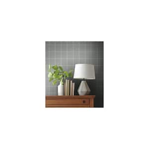 Sunday Best Grey Premium Peel and Stick Wallpaper Roll (Covers 34 sq. ft.)