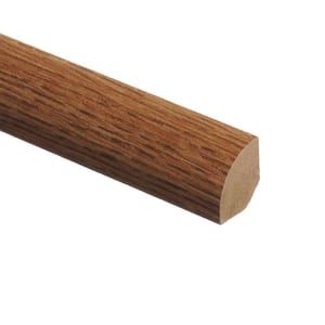 Eagle Peak Hickory 5/8 in. Thick x 3/4 in. Wide x 94 in. Length Laminate Quarter Round Molding