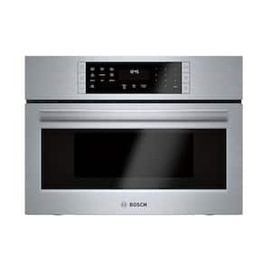 800 Series 27 in. 1.6 cu. ft. Built-In Convection Speed Microwave in Stainless Steel with SpeedChef Cooking