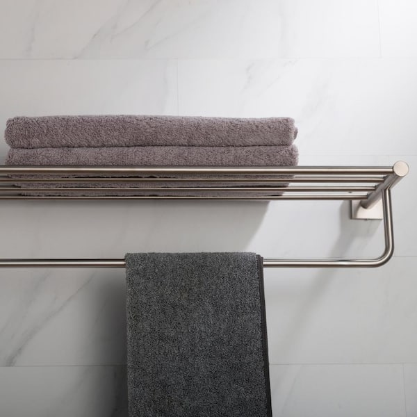 Get Best Quality Ventus Bathroom Shelf With Towel Bar