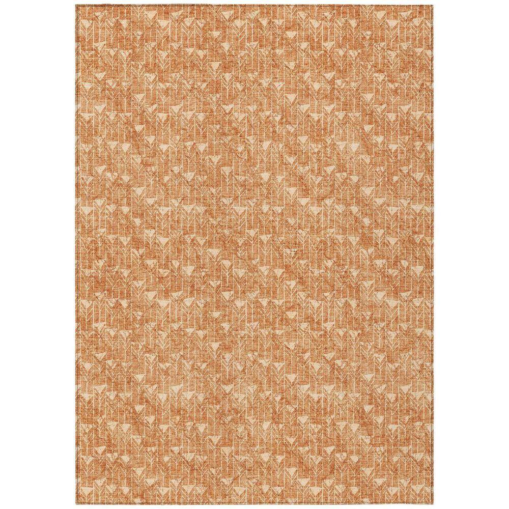 Bronze 3 ft. x 5 ft. Geometric Indoor / Outdoor Area Rug price history on PriceWatchPro