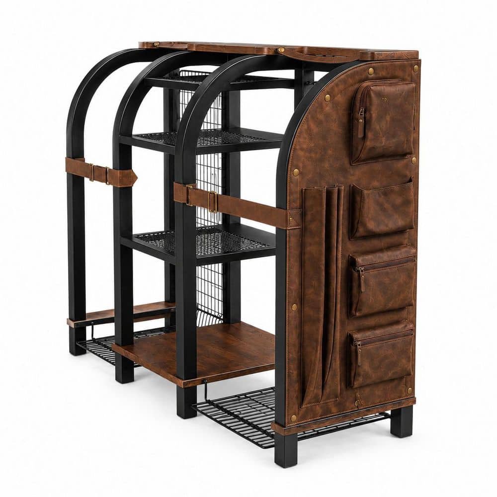 Heritage 2-Bag Premium Golf Organizer : Freestanding Golf Bag Storage Rack price history on PriceWatchPro
