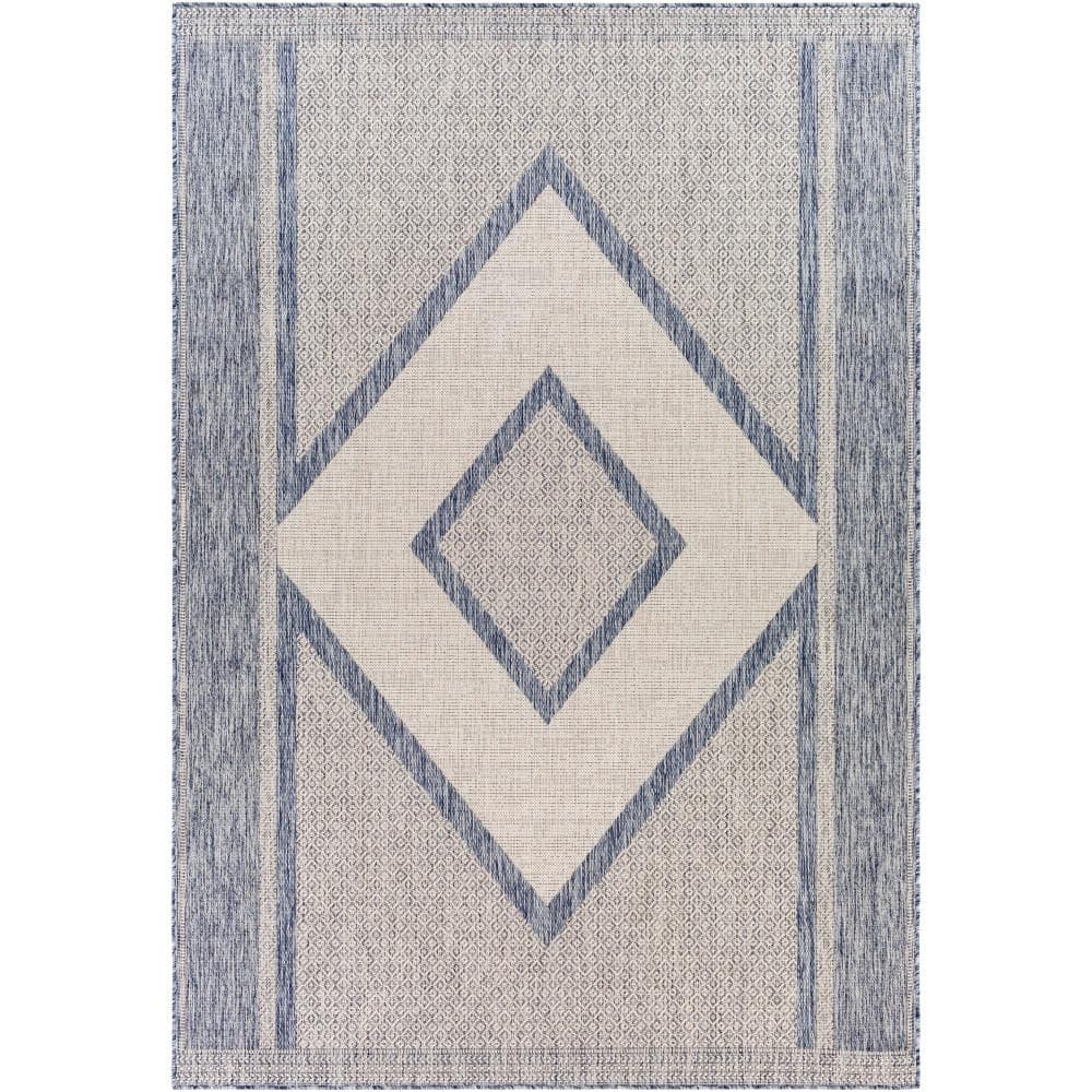 Hasindi Blue 9 ft. x 12 ft. Indoor/Outdoor Area Rug price history on PriceWatchPro