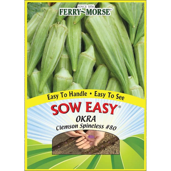 Ferry-Morse Vegetable Okra Clemson Spineless SE Seed