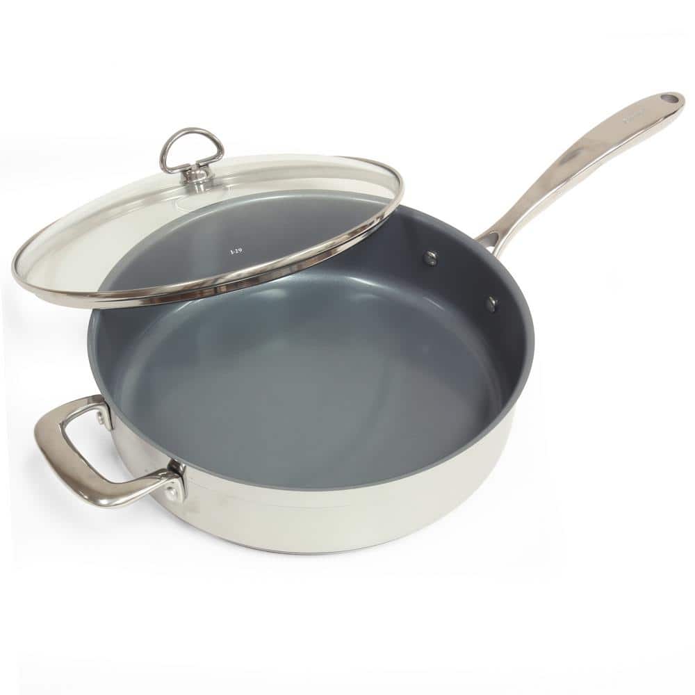 https://images.thdstatic.com/productImages/7d07bb25-8ee4-49a2-ad9c-2fe47417b2eb/svn/brushed-stainless-steel-chantal-skillets-slin34-280c-64_1000.jpg