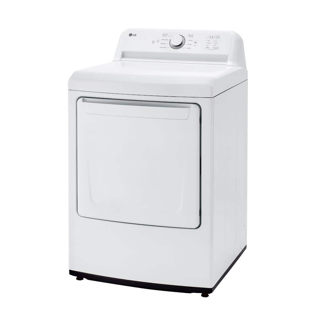 7.3 Cu. Ft. White Smart Electric Dryer with Moisture Sensing
