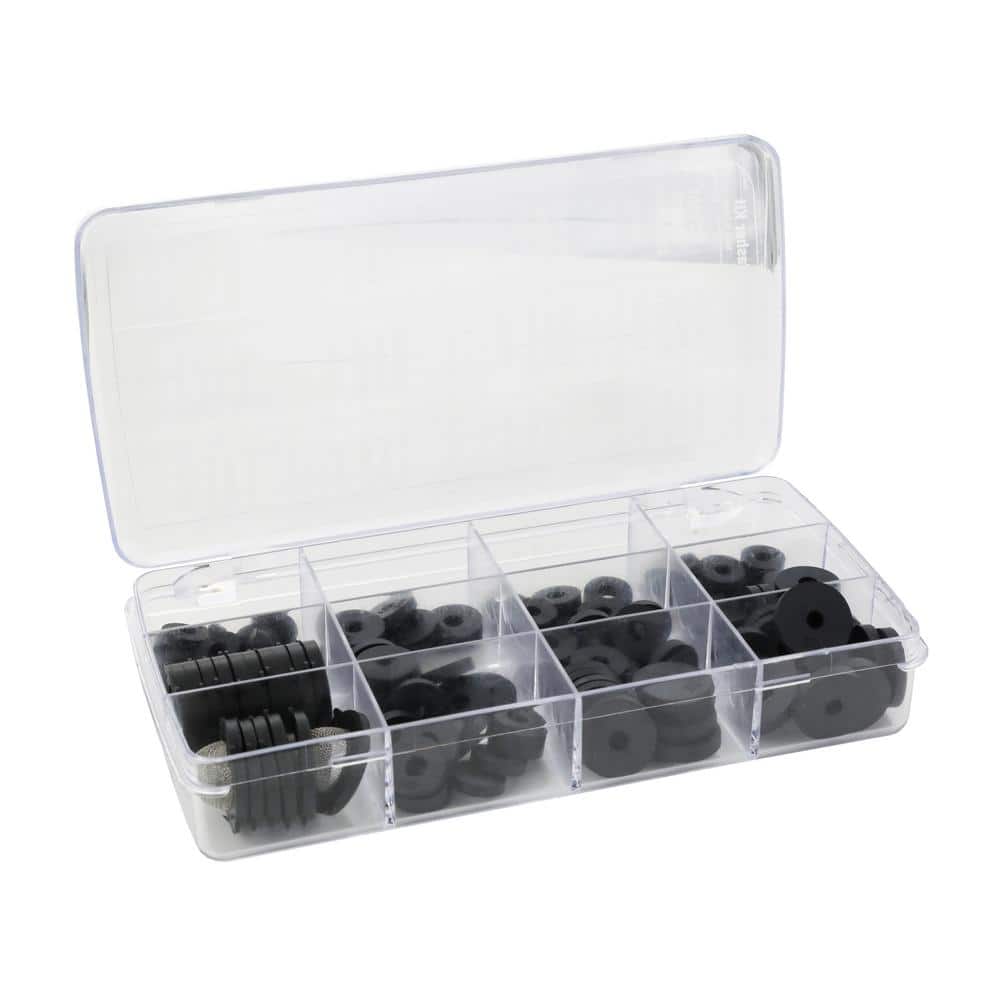 Danco Assorted Synthetic Rubber Washer Kit for Faucets, 116-Pack
