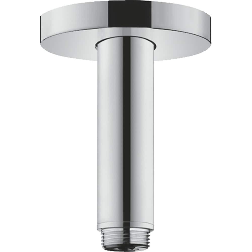 Hansgrohe 1/2 in. x 4.8 in. Brass Extension Pipe in Chrome 27393001