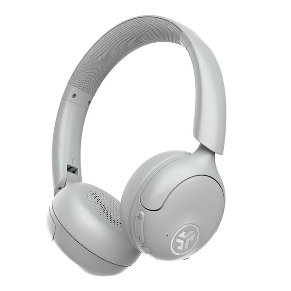 Go Lux ANC Wireless Bluetooth On-Ear Headphones in Cloud White