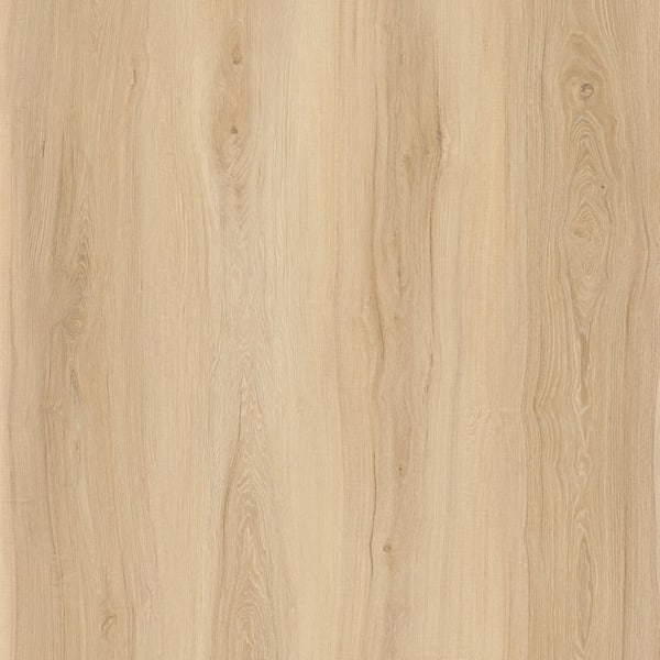 Dekorman Take Home Sample-Perfection Pullo Hickory 7 in. W x 9 in. L Click Lock U-Groove Waterproof Luxury Vinyl Plank Flooring
