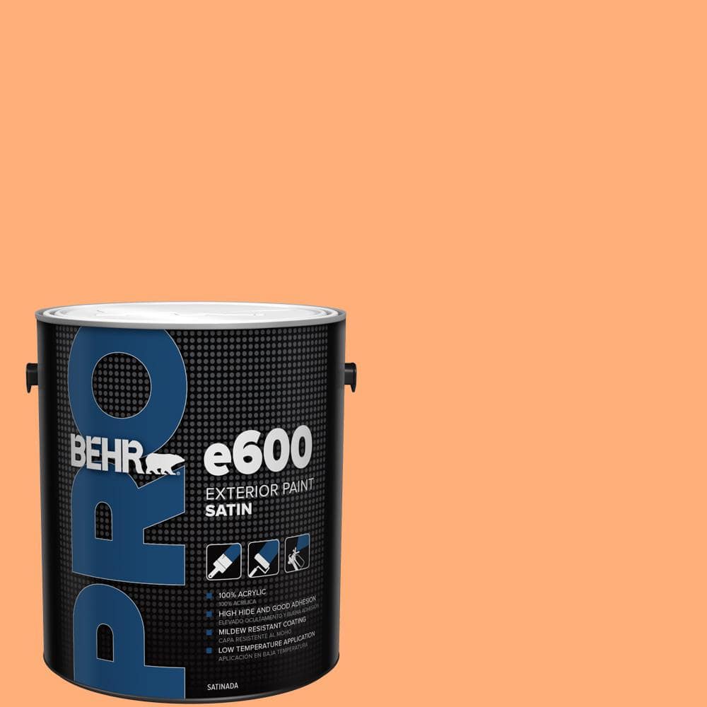 1 gal. #260B-5 Cantaloupe Slice Satin Exterior Paint price history on PriceWatchPro